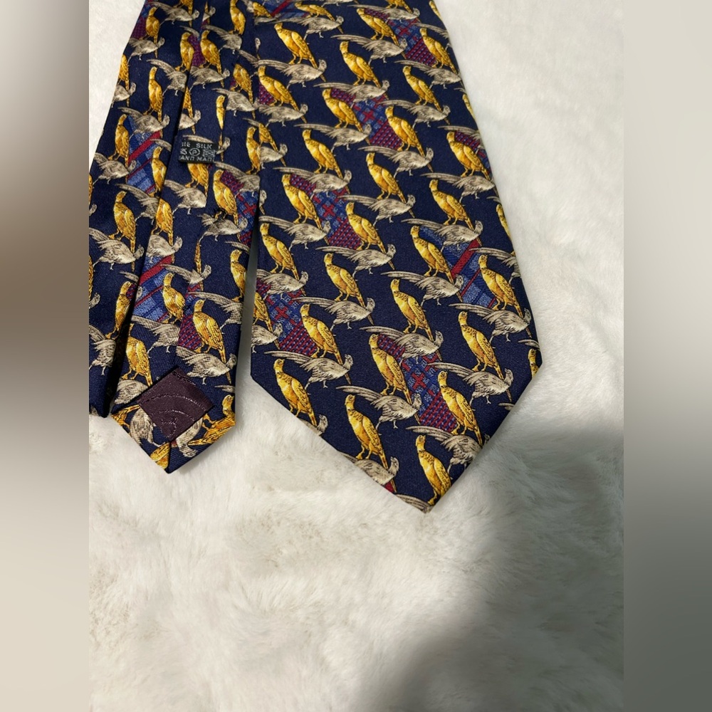 Authentic Dior Men’s Tie 100% Silk Made in France Pre-owned